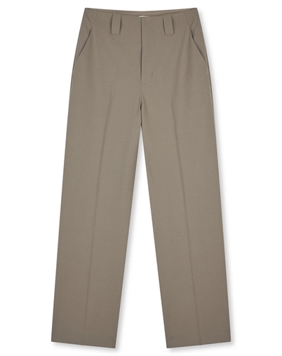 Mads Nørgaard - Dense Weave Carlson Bukser - Walnut